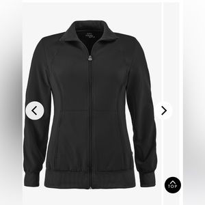 Cherokee Infinity Women's 2-Pocket STRETCH Warm-Up Scrub Jacket